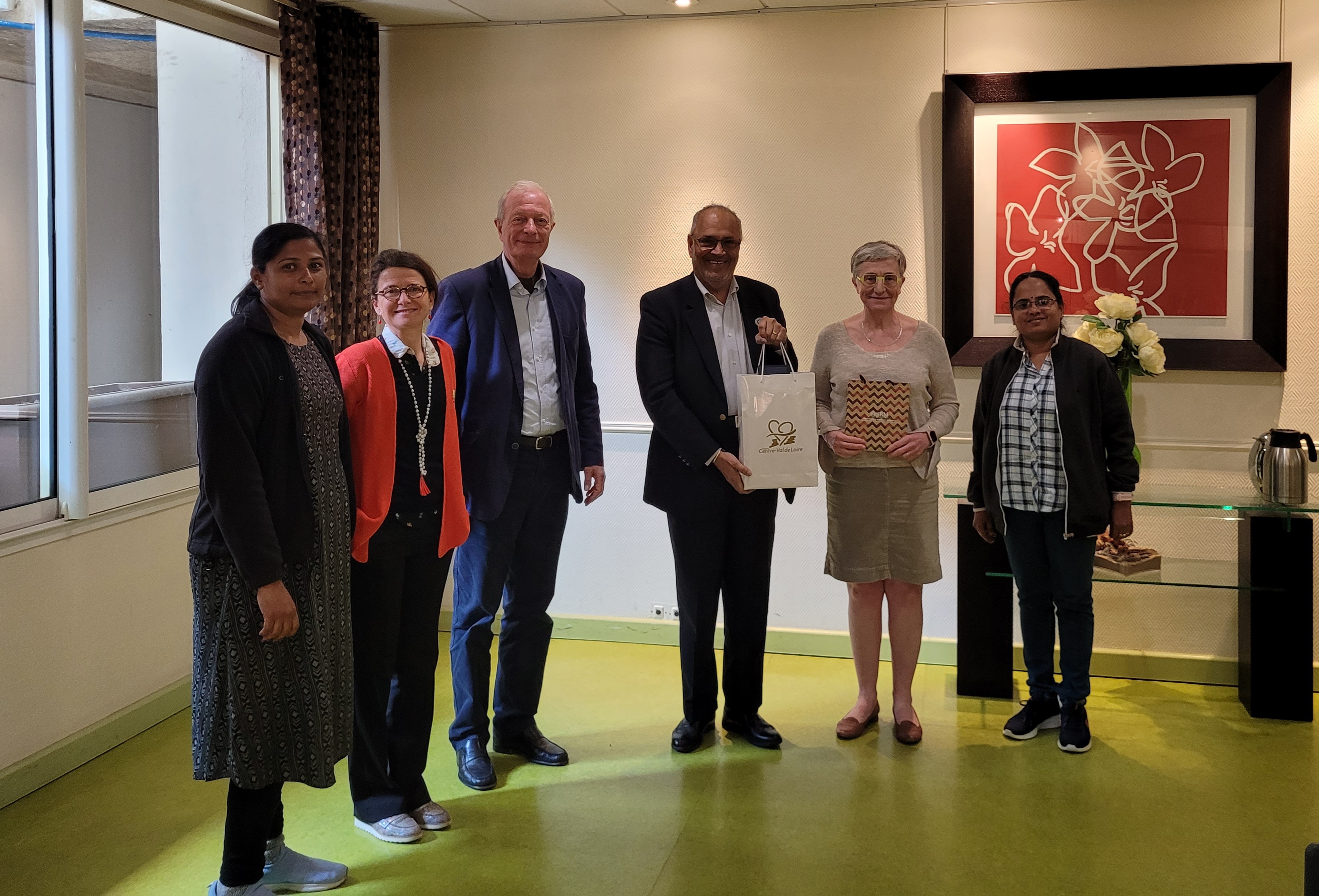 Visit of the SRM Institute of Science and Technology from Chennai, India