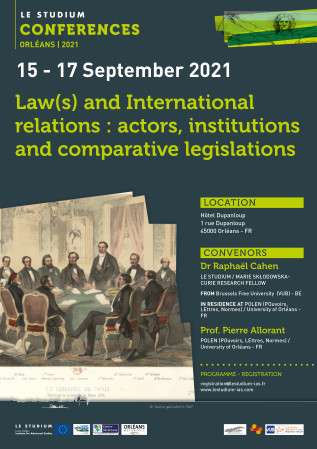 Law(s) and International relations : actors, institutions and comparative legislations 